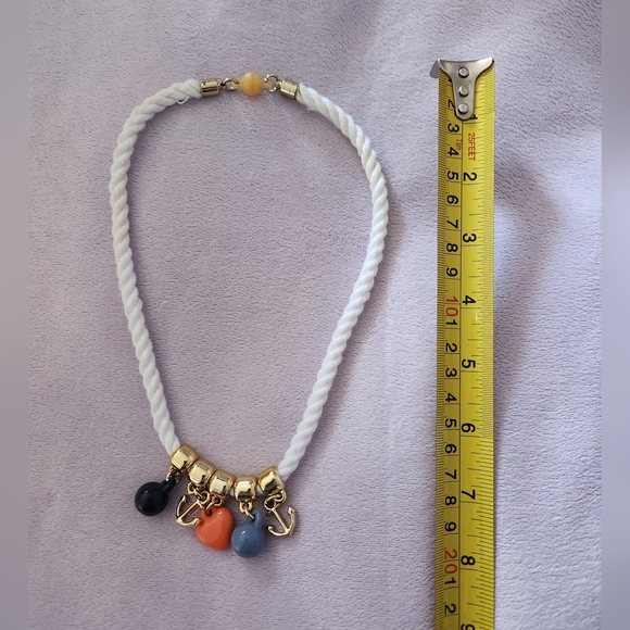 Girls Gymboree Anchor Charms Rope Necklace - Picture 4 of 4